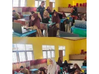 # Gladi TKA Siswa Kelas IX MTsN 3 Kampar Berjalan Lancar #