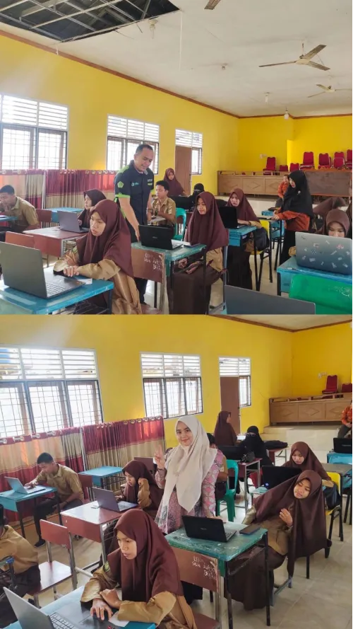 # Gladi TKA Siswa Kelas IX MTsN 3 Kampar Berjalan Lancar #