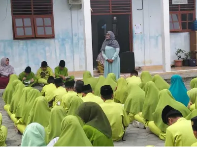 "Tarhib Ramadhan di MTsN 3 Kampar: Sambut Bulan Suci dengan Hati yang Bersih"