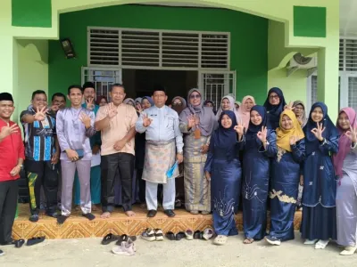 Tingkatkan Kualitas Pembelajaran, Kasi Penmad Kemenag Kampar Pantau Langsung Implementasi KBC di MTsN 3 Kampar