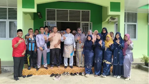 Tingkatkan Kualitas Pembelajaran, Kasi Penmad Kemenag Kampar Pantau Langsung Implementasi KBC di MTsN 3 Kampar