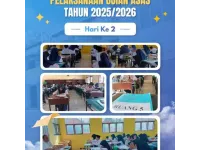 "Hari Kedua ASAS Genap di MTsN 3 Kampar Berjalan Lancar"