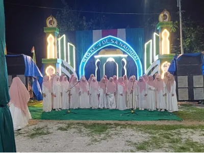 Melalui Mars MTQ Siswa MTsN 3 Kampar Siap Menyiarkan Al.Quran