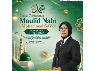 Selamat Memperingati Maulid Nabi Muhammad SAW
