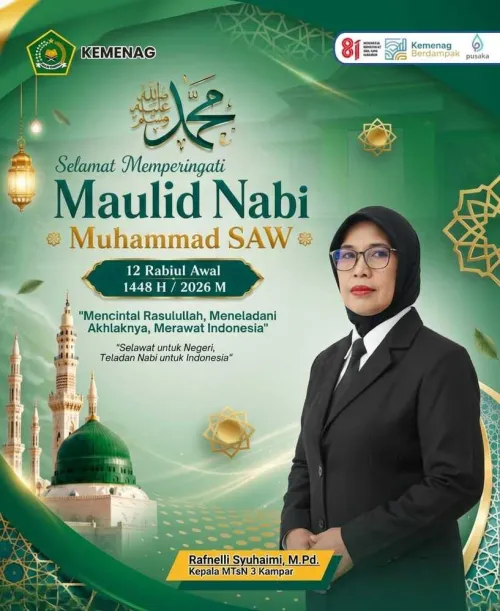 Selamat Memperingati Maulid Nabi Muhammad SAW